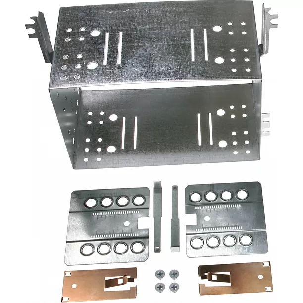 2-DIN Paneel Hyundai Tucson 2005-2010 - Kleur: Zwart 2-DIN Paneel Hyundai Tucson 2005-2010 - Kleur: Zwart