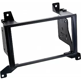 2-DIN Paneel Hyundai Santa Fé (CM) 2009-2012 Kleur: Zwart