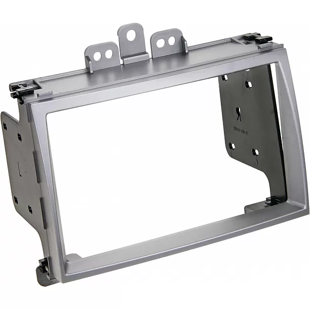 2-DIN Paneel Hyundai I20 (PB) 2009-2012 | Kleur: Zilver
