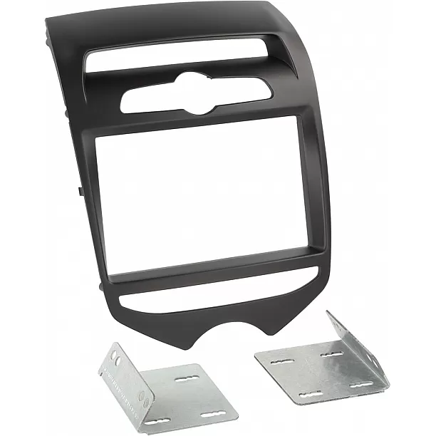 2-DIN Paneel Hyundai ix20 (JC) 2010-2019 Kleur: Mat Zwart