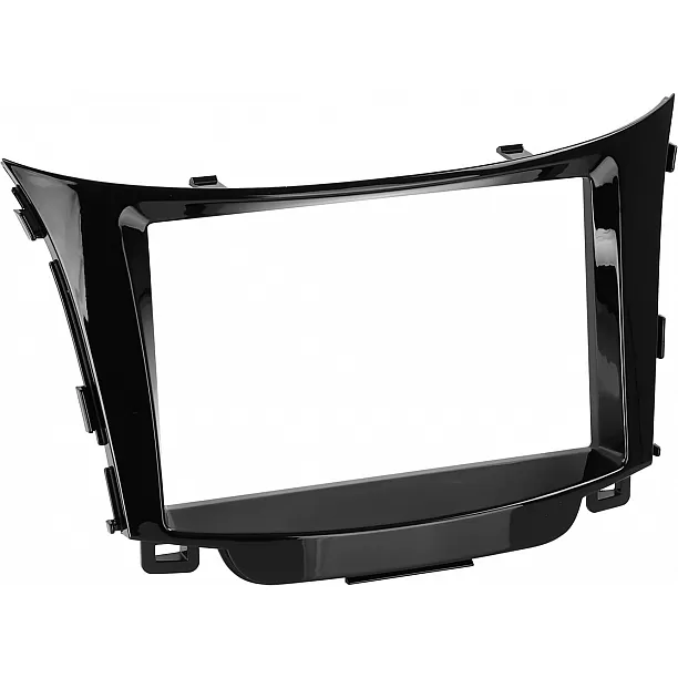2-DIN Paneel Hyundai i30 (GD/GDH) 2012-2016 Kleur: Piano Zwart 2-DIN Paneel Hyundai i30 (GD/GDH) 2012-2016 Kleur: Piano Zwart