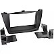 2-DIN Paneel Hyundai ix35 (LM) 2010-2013 - Kleur: Zwart