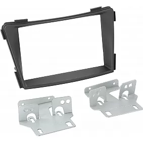 2-DIN Paneel Hyundai i40 (VF) i40cw (VF)  Kleur: Zwarts