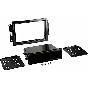 2-DIN Paneel Diverse modellen Chrysler - Jeep - Dodge  Kleur: zwart (METRA)