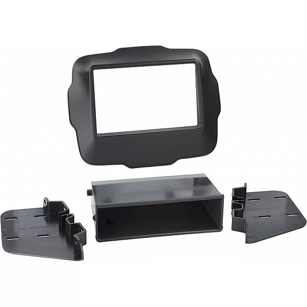 2-DIN Paneel Jeep Renegade 2014-2023  Kleur: Zwart