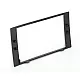 2-DIN Paneel Jeep Compass/ Patriot  2007 -2008  kleur:zwart