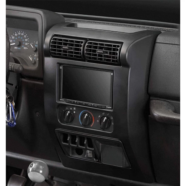 2-DIN radiopaneel Jeep Wrangler(TJ) 01/2003-03/2007 (METRA)