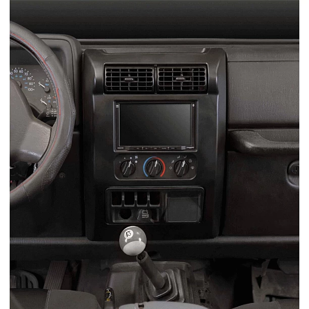 2-DIN radiopaneel Jeep Wrangler(TJ) 01/2003-03/2007 (METRA)