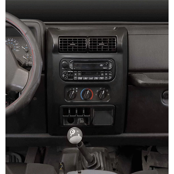 2-DIN radiopaneel Jeep Wrangler(TJ) 01/2003-03/2007 (METRA)