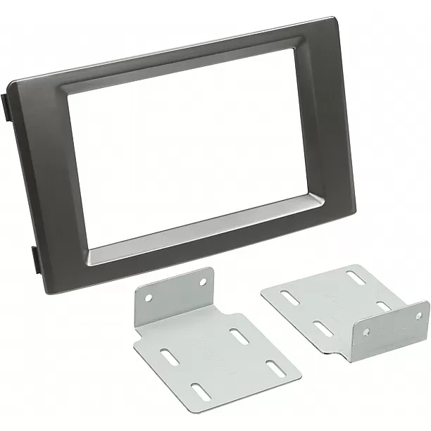 2-DIN Paneel Iveco 2006-2014 - Kleur: Donker Grijs 2-DIN Paneel Iveco 2006-2014 - Kleur: Donker Grijs