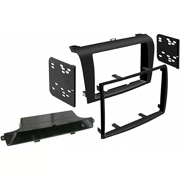 2-DIN Paneel Mazda 3 (BK) 2003-2009 - kleur: Zwart (METRA)