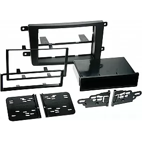 2-DIN Paneel Mazda CX 9 (TB) 2007-2015 Kleur: Zwart (METRA)