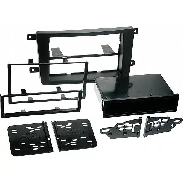 2-DIN Paneel Mazda CX 9 (TB) 2007-2015 Kleur: Zwart (METRA) 2-DIN Paneel Mazda CX 9 (TB) 2007-2015 Kleur: Zwart (METRA)