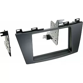 2-DIN Paneel Mazda 5 (CW)  2010-2015 Kleur: Zwart (METRA)