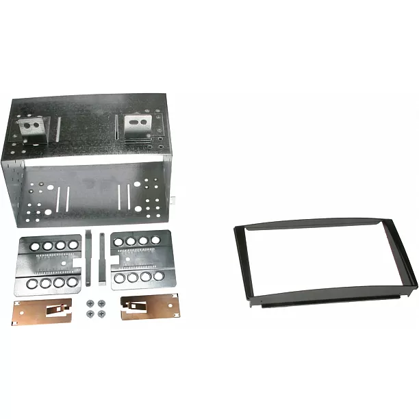 2-DIN Paneel Kia Cee'd (ED) / Cee'd SW (ED) /  Pro Cee'd (ED)  - Kleur: Zwart