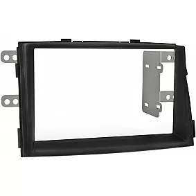 2-DIN Paneel Kia Sorento II (XM) | 2009-2012 | Kleur: zwart