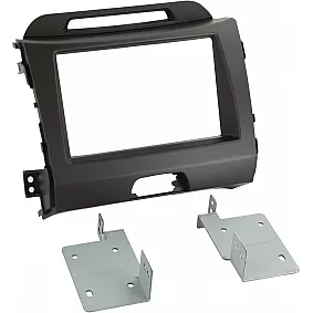 2-DIN Paneel Kia Sportage (SL) 2010-2016 - Kleur: Donker Grijs