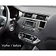2-DIN Paneel Kia Rio 2011-2015 Kleur: Antraciet 2-DIN Paneel Kia Rio 2011-2015 Kleur: Antraciet