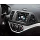 2-DIN Paneel Kia Picanto (TA) 2011-2017  Kleur: Zwart