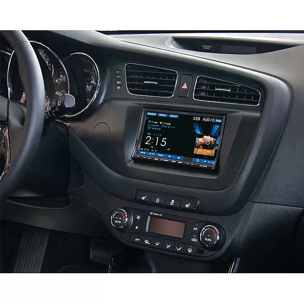 2-DIN Paneel Kia Cee'd (JD) / Cee'd SW (JD) / Pro Cee'd (JD) Kleur: Zwart 2-DIN Paneel Kia Cee'd (JD) / Cee'd SW (JD) / Pro Cee'd (JD) Kleur: Zwart