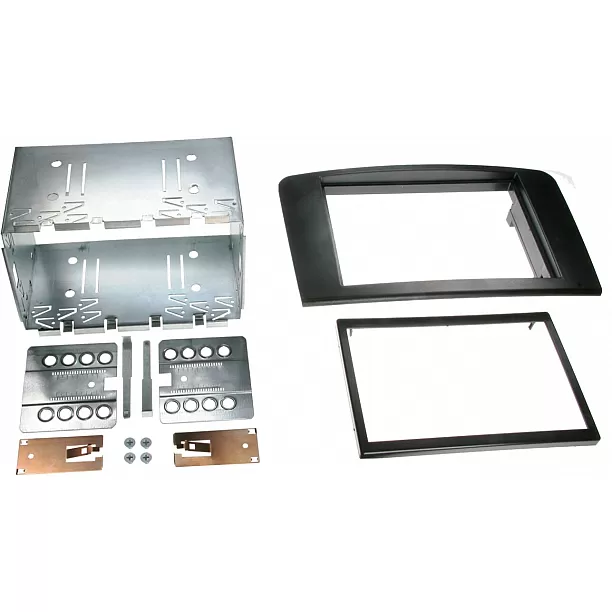 2-DIN Paneel Mercedes Benz M-Klasse (W164)- Kleur: Zwart 2-DIN Paneel Mercedes Benz M-Klasse (W164)- Kleur: Zwart