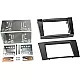 2-DIN Paneel Mercedes Benz E-klasse (W211) CLS-Klasse (C219) - Kleur: Zwart 2-DIN Paneel Mercedes Benz E-klasse (W211) CLS-Klasse (C219) - Kleur: Zwart