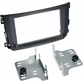 2-DIN Paneel Smart Smart For Two (A451) (C541)  2010-2015 Kleur: Zwart