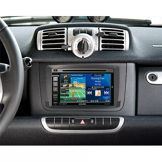 2-DIN Paneel Smart Smart For Two (A451) (C541) 2010-2015 Kleur: Zwart 2-DIN Paneel Smart Smart For Two (A451) (C541) 2010-2015 Kleur: Zwart