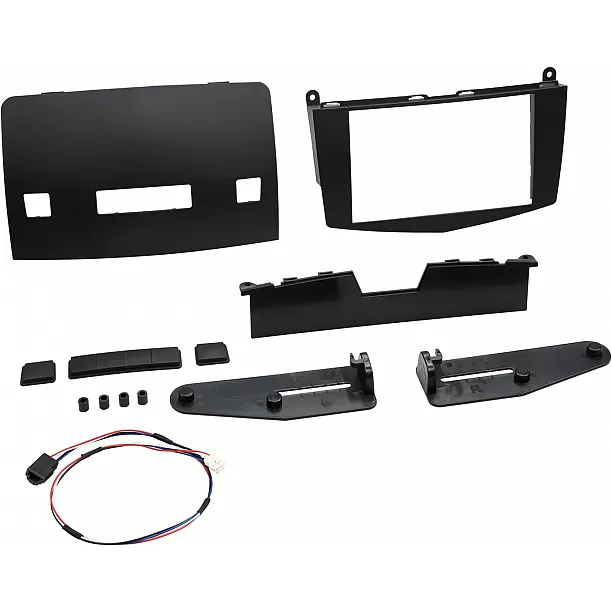 2-DIN Paneel Mercedes Benz C-Klasse ( W204)(S204) 2007-2011 Kleur: Zwart 2-DIN Paneel Mercedes Benz C-Klasse ( W204)(S204) 2007-2011 Kleur: Zwart