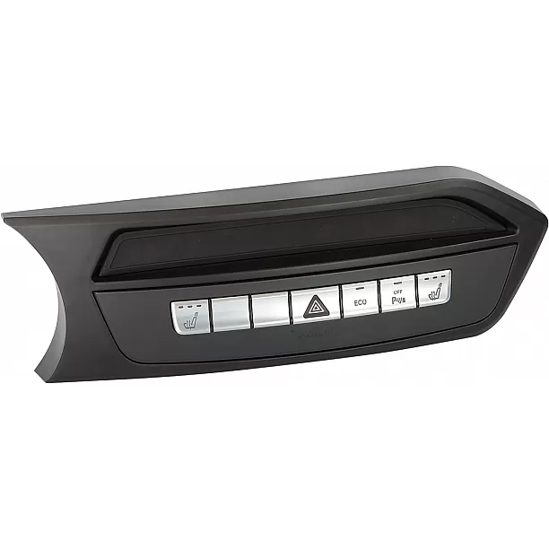 2-DIN Paneel Mercedes Benz C-Klasse (W204) 2011-2014 Kleur: Zwart 2-DIN Paneel Mercedes Benz C-Klasse (W204) 2011-2014 Kleur: Zwart