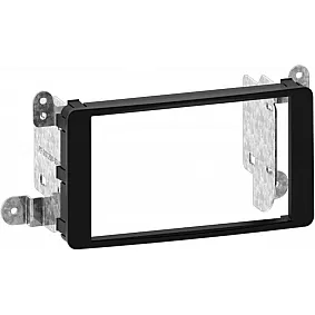 2-DIN Paneel Mitsubishi Outlander(CWB) Citroën C-Crosser (V) Peugeot 4007 (V) 2007-2012 Kleur:Zwart