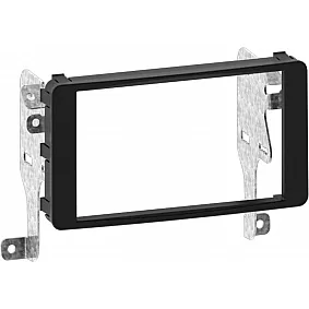 2-DIN Paneel Mitsubishi Lancer (CY0) 2007-2018 Kleur: Zwart
