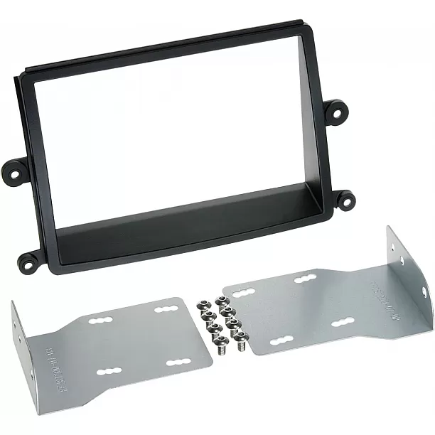 2-DIN Paneel Mitsubishi L 200 (KAOT) 2006-2015 Kleur: Zwart 2-DIN Paneel Mitsubishi L 200 (KAOT) 2006-2015 Kleur: Zwart