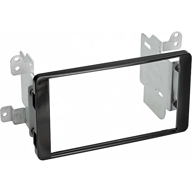 2-DIN Paneel Mitsubishi Outlander | 10/2012-2019 | Kleur: Piano Zwart 2-DIN Paneel Mitsubishi Outlander | 10/2012-2019 | Kleur: Piano Zwart