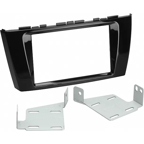2-DIN Paneel Mitsubishi Space Star/ Mirrage 2013-2019 - Kleur: Piano zwart 2-DIN Paneel Mitsubishi Space Star/ Mirrage 2013-2019 - Kleur: Piano zwart