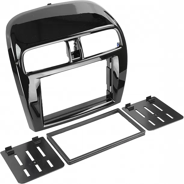2-DIN Paneel Mitsubishi Space Star 2012-2019 Kleur: Piano black 2-DIN Paneel Mitsubishi Space Star 2012-2019 Kleur: Piano black