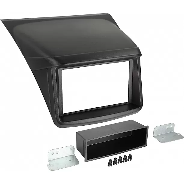 2-DIN Paneel Mitsubishi L200/ Sportero/ Strada Kleur: Zwart 2-DIN Paneel Mitsubishi L200/ Sportero/ Strada Kleur: Zwart