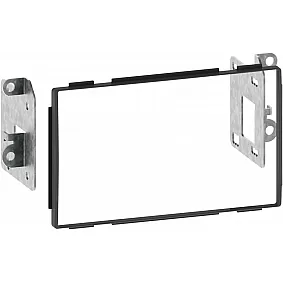 2-DIN Paneel Nissan Qashqai(J10)  2007-2014 - Kleur: Zwart Premium kwaliteit