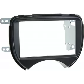 2-DIN Paneel Nissan Micra (K13) 2011-2013 Kleur: Zwart