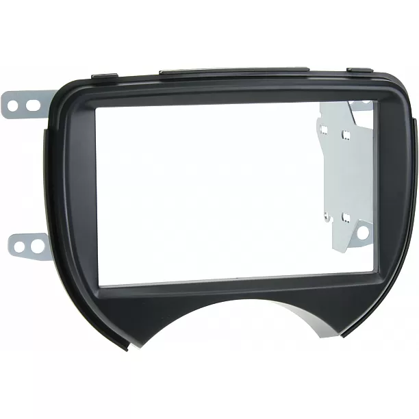 2-DIN Paneel Nissan Micra (K13) 2011-2013 Kleur: Zwart