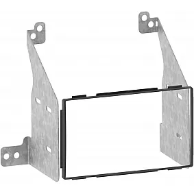 2-DIN Paneel Nissan Pathfinder (R51) 2004-2013 Kleur: Zwart
