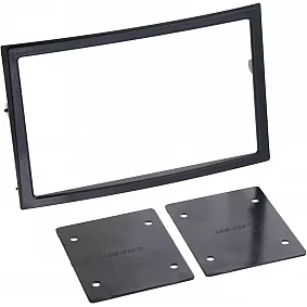 2-DIN Paneel Nissan 350Z (Z33) 2003-2005 - Kleur: zwart
