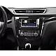 2-DIN Paneel Nissan Qashqai/ X-trail 2014-> - Kleur : Zwart