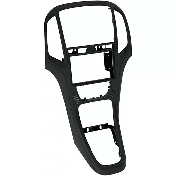 2-DIN Paneel Opel Astra J (P-J) 2009-2018 Kleur: Pearl Zwart