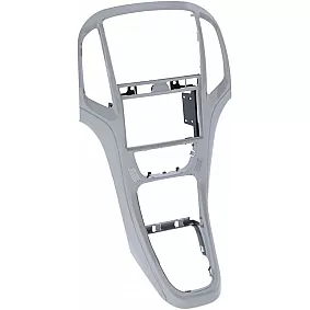 2-DIN Paneel Opel Astra J (P-J) 2009-2018 Kleur: Platin Zilver