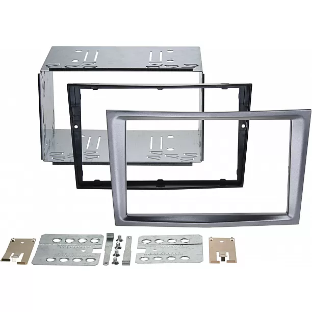2-DIN Paneel Opel Antara/ Astra H/ Zafira B/ Corsa B - Kleur: Charcoal-Metallic 2-DIN Paneel Opel Antara/ Astra H/ Zafira B/ Corsa B - Kleur: Charcoal-Metallic