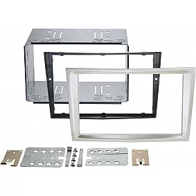 2-DIN Paneel Opel Astra H / Corsa D/ Zafira B/ Antara - Kleur: Satin Stone