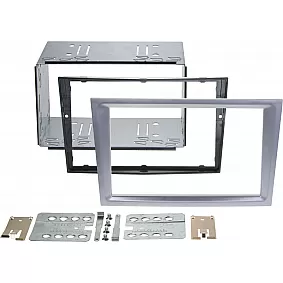 2-DIN Paneel Opel / Nissan/ Renault / Subaru / Suzuki  - Kleur: Mat Chrome