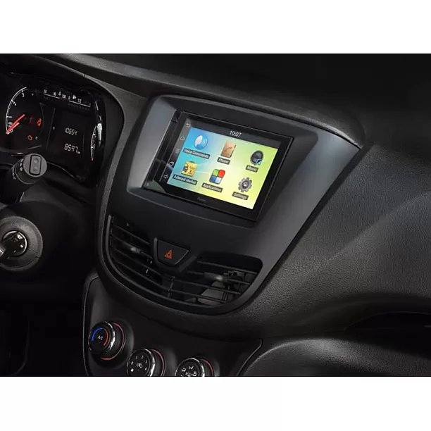 2-DIN Paneel Opel Karl 2017- Kleur Zwart