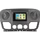 2-DIN Paneel Nissan NV400 - Opel Movano - Renault Master - Kleur : Zwart 2-DIN Paneel Nissan NV400 - Opel Movano - Renault Master - Kleur : Zwart